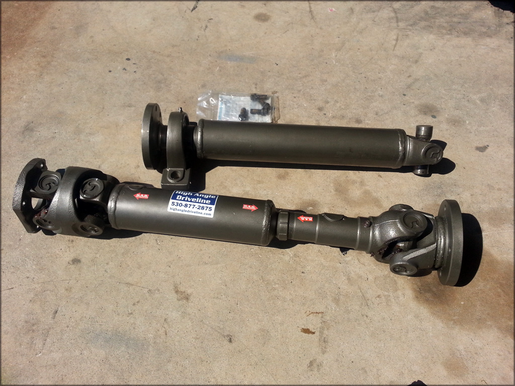 6.0L LQ4 in CJ5. Driveshaft clearance 4x4 and Off