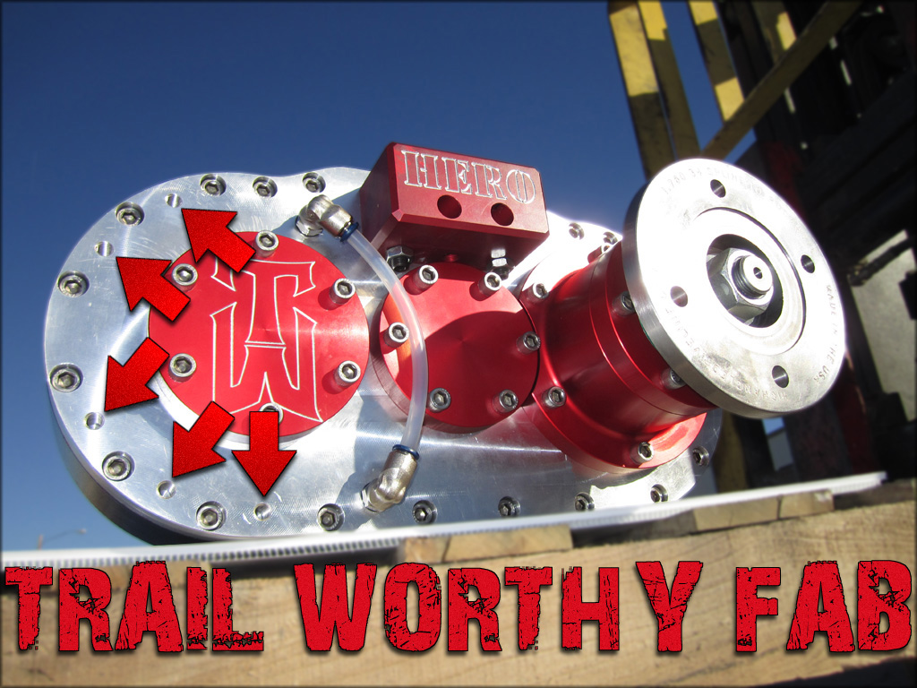 Trail Worthy Fab, TWF, HERO Transfer case 4x4 and Off
